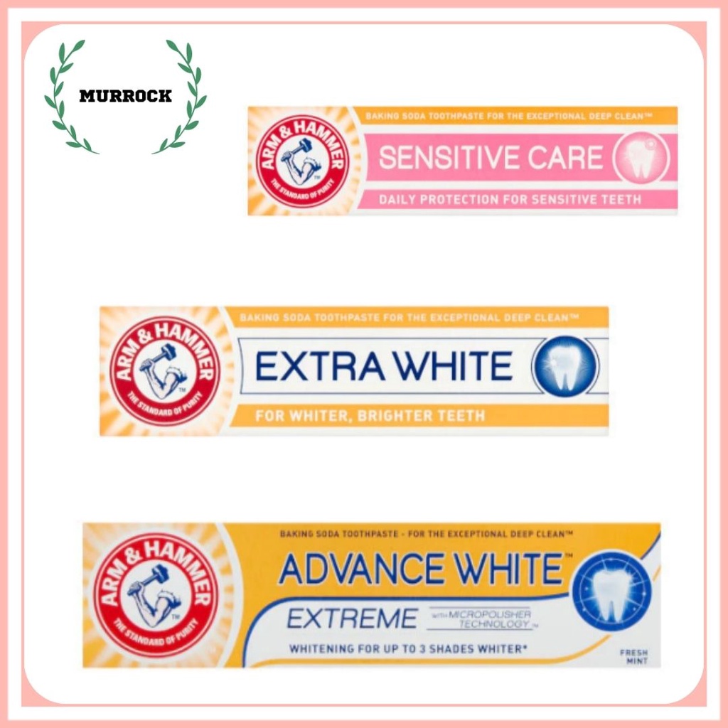 Kem Đánh Răng Arm & Hammer Advance White Sensitive Extra White