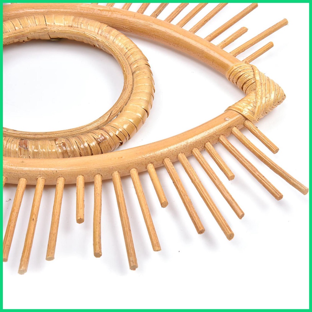 Khung Gương Hình Đôi Mắt Handmade Trang Trí Phòng Khách / Phòng Ngủ Phong Cách Boho