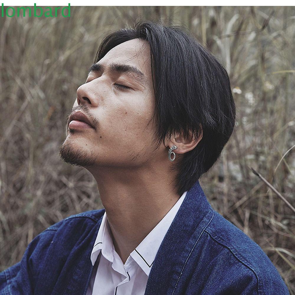 LOMBARD Khuyên Xỏ Cơ Thể Bằng Thép Không Gỉ Hình Mực Độc Đáo