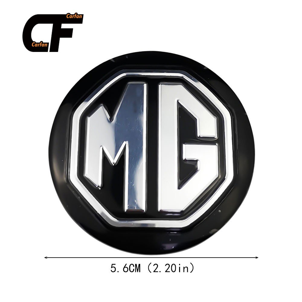 Bộ 4 Miếng Dán 56mm Trang Trí Trục Bánh Xe Hơi MG ZS HS MG3 MG5 MG6 MG7 TF ZR GS