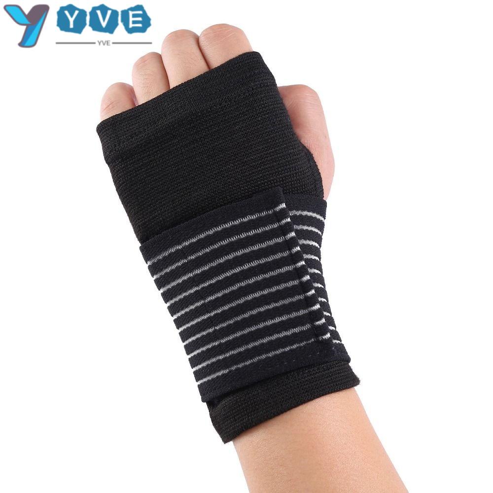 YVE 1 Găng Tay Co Dãn Thoáng Khí Hỗ Trợ Cổ Tay Khi Tập Gym