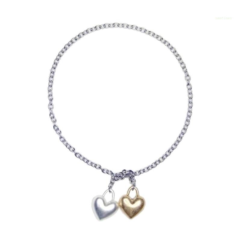 Vòng cổ Mặt Trái Tim Phong Cách Harajuku Hàn Quốc Ngọt Ngào Y2k 2023