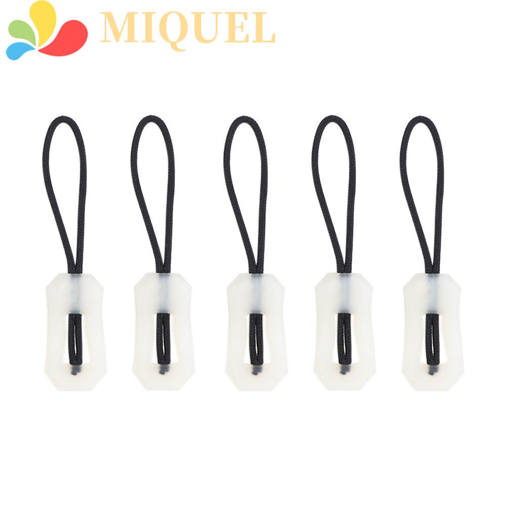 MIQUEL Dây Kéo Khóa Màu Dạ Quang Phát Sáng Trong Bóng Tối Dùng Làm Phụ Kiện Ba Lô / Áo Khoác / Lều Ngoài Trời