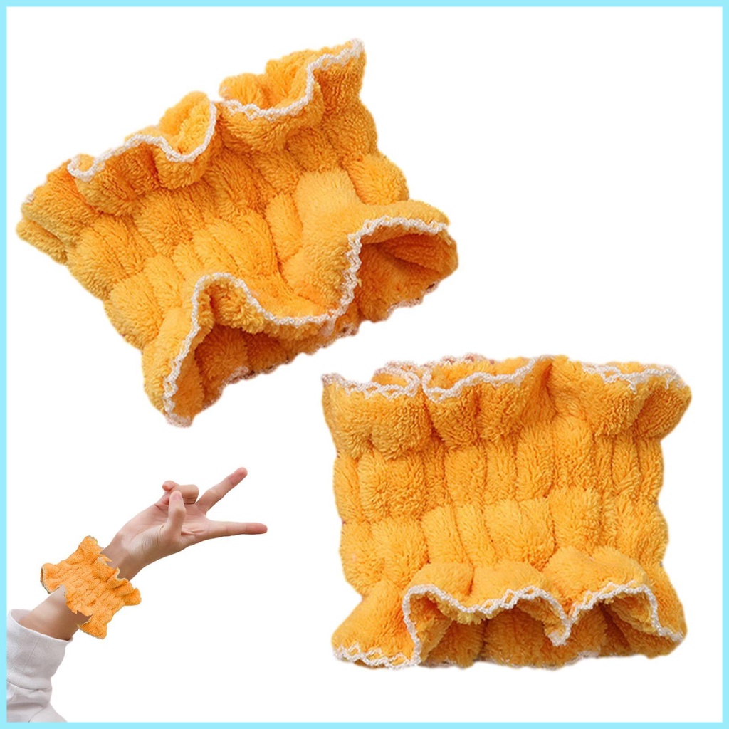 Băng Đeo Cổ Tay Rửa Mặt Cỡ Nhỏ Có Thể Tái Sử Dụng Cho Nữ