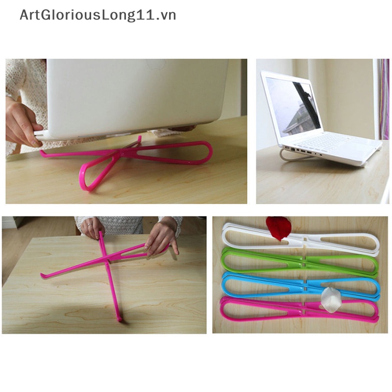 1 Giá Đỡ Tản Nhiệt Laptop Bằng Nhựa Thiết Kế Đơn Giản Tiện Dụng