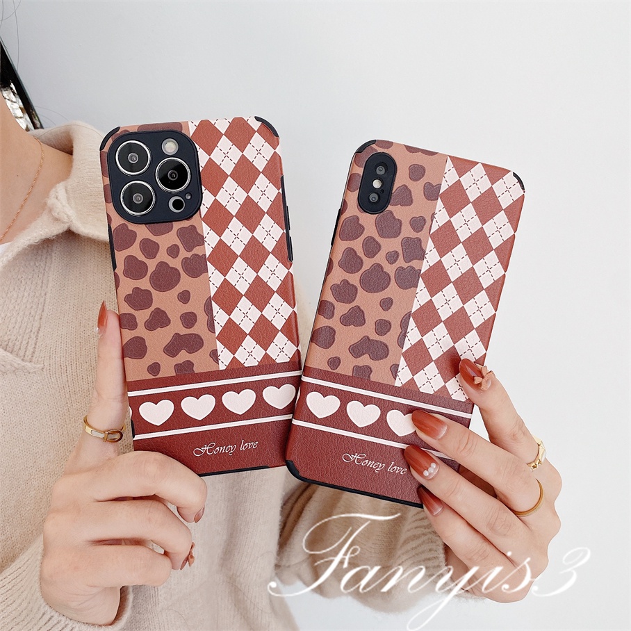 Ốp Điện Thoại TPU Mềm Chống Rơi Họa Tiết Sọc Caro Cho IPhone 14 13 12 11 Pro Max X XR Xs Max 8 7 6s Plus SE 2020