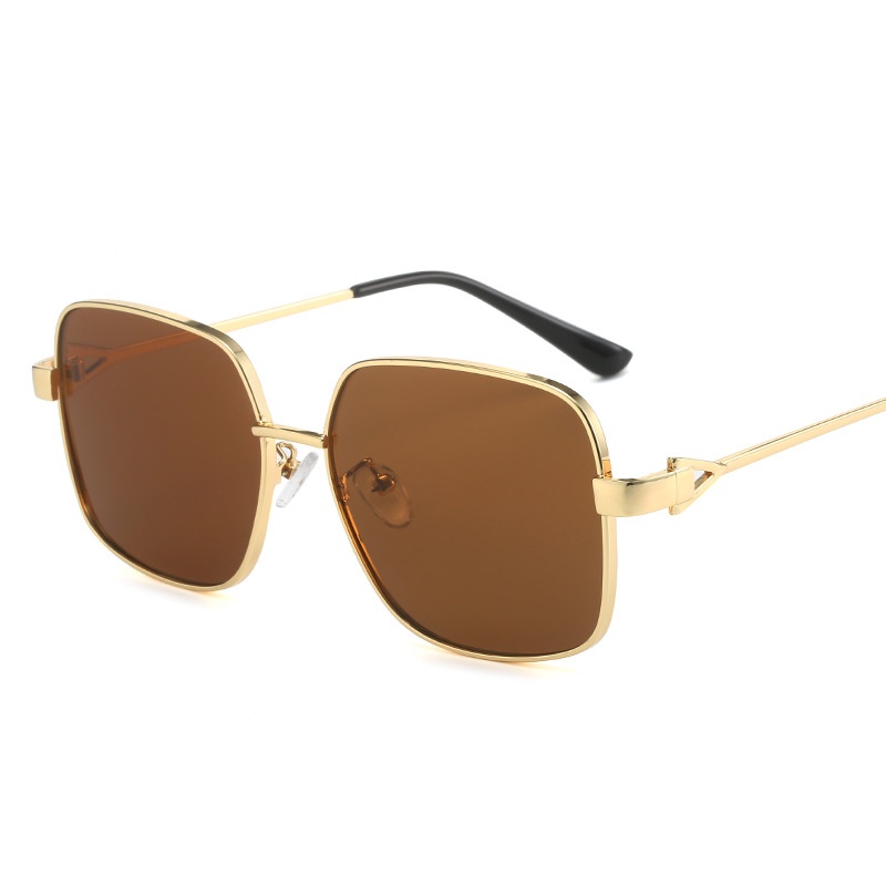 Kính Mát Gọng Kim Loại Y2K Phong Cách Hip Hop Đường Phố Âu Mỹ Thời Trang