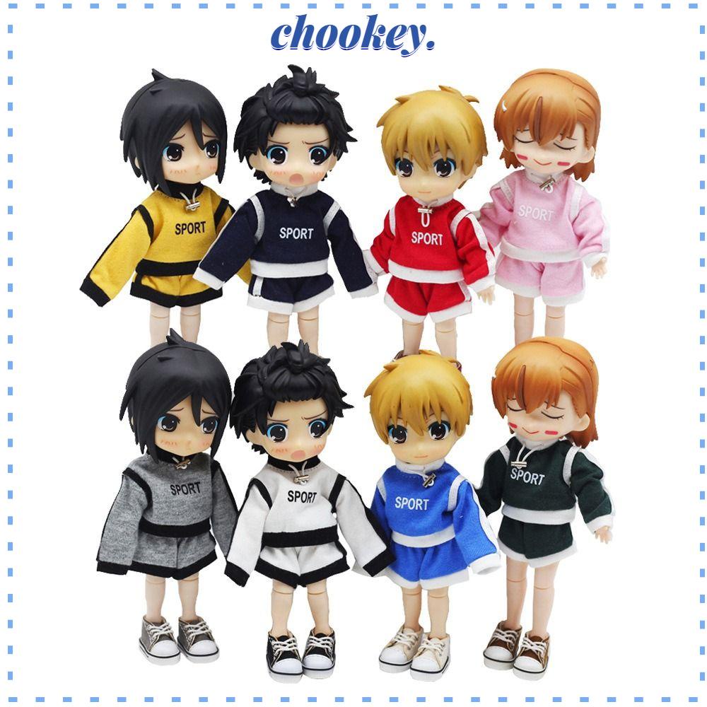 CHOOKEY Bộ Quần Áo Màu Kẹo Chất Lượng Cao Dành Cho Búp Bê 1 / 11ob11