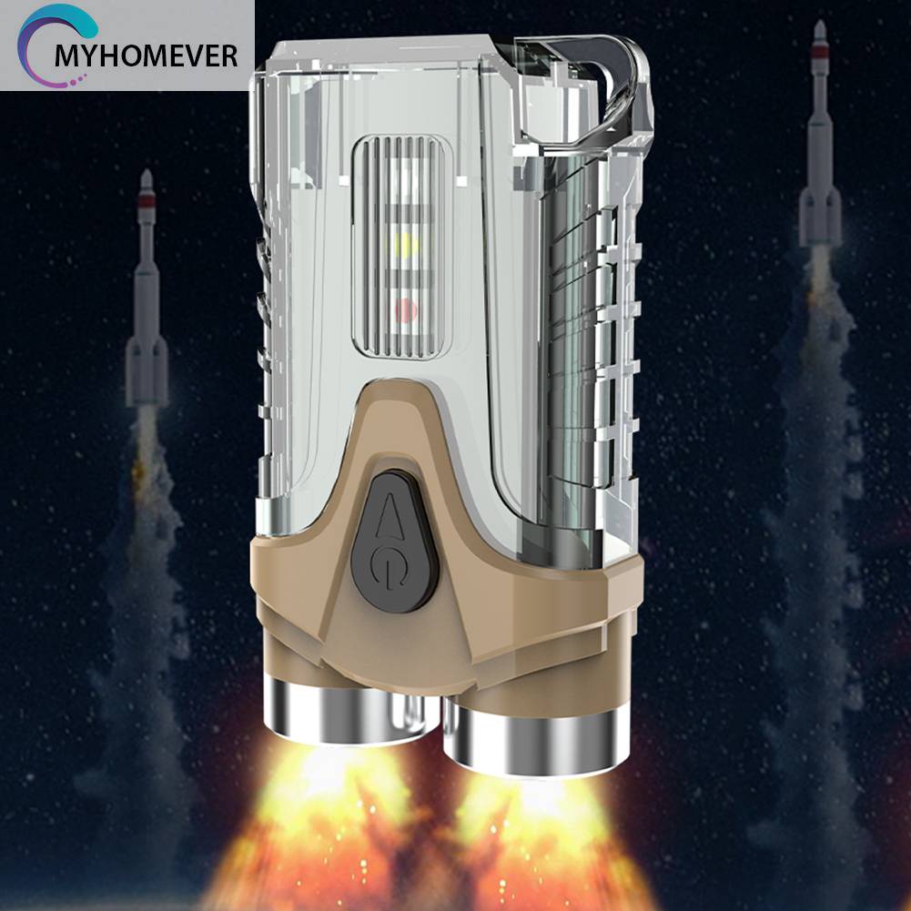 Đèn LED Cắm Trại Bỏ Túi Loại C 500mAh Chống Thấm Nước 7 Chế Độ Tiện Dụng