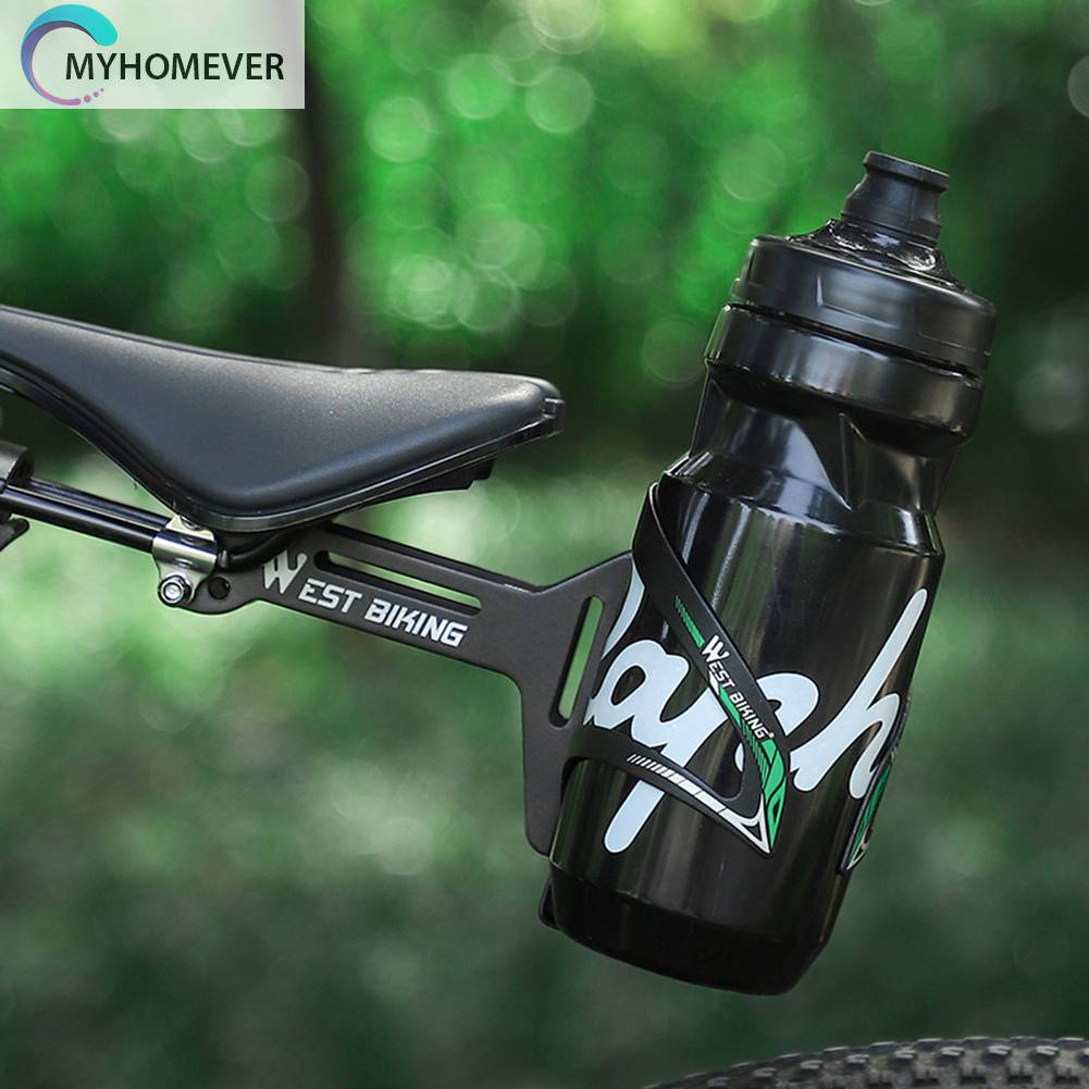 Giá Đỡ Bình Nước Nối Dài Bằng Hợp Kim Nhôm Gắn Yên Xe Đạp Tiện Lợi