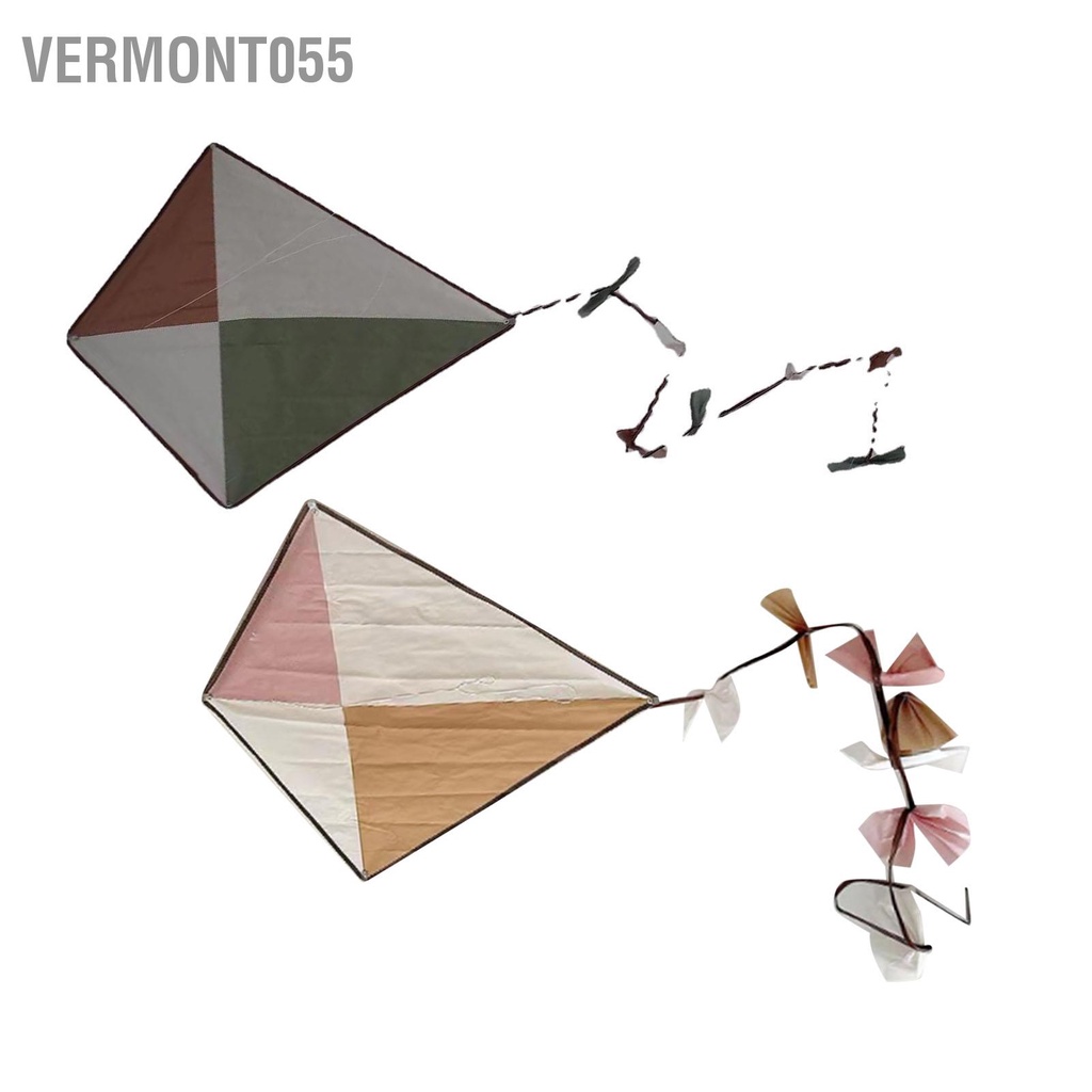 Vermont055 Diều một bánh 3D Cắt lắp ráp đơn giản Vintage kim cương cho trẻ em người lớn mới bắt đầu