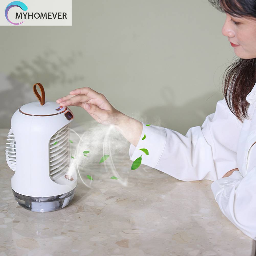 Quạt Điện Làm Mát 3600mah Không Ồn Nhỏ Gọn Tiện Dụng Cho Gia Đình