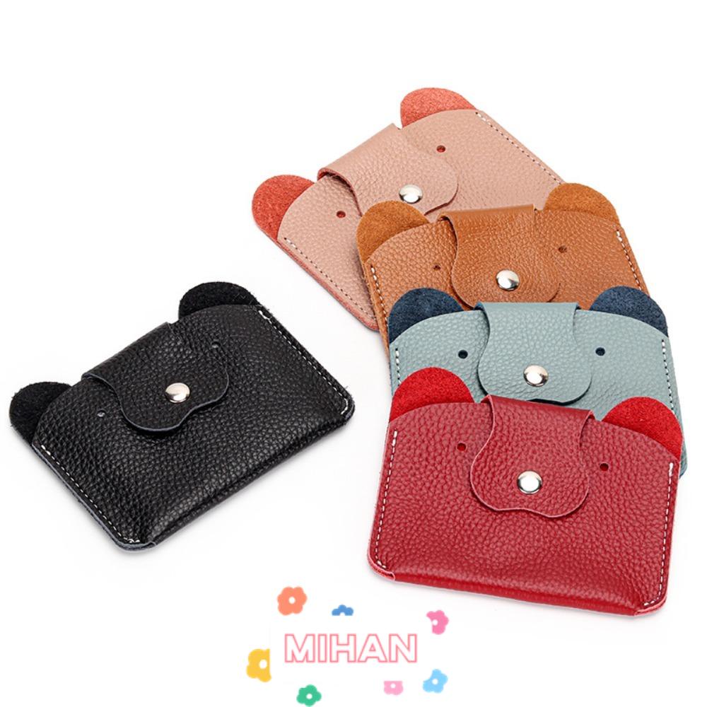 MIHAN1 Ví Da Cầm Tay Thời Trang Cho Nữ
