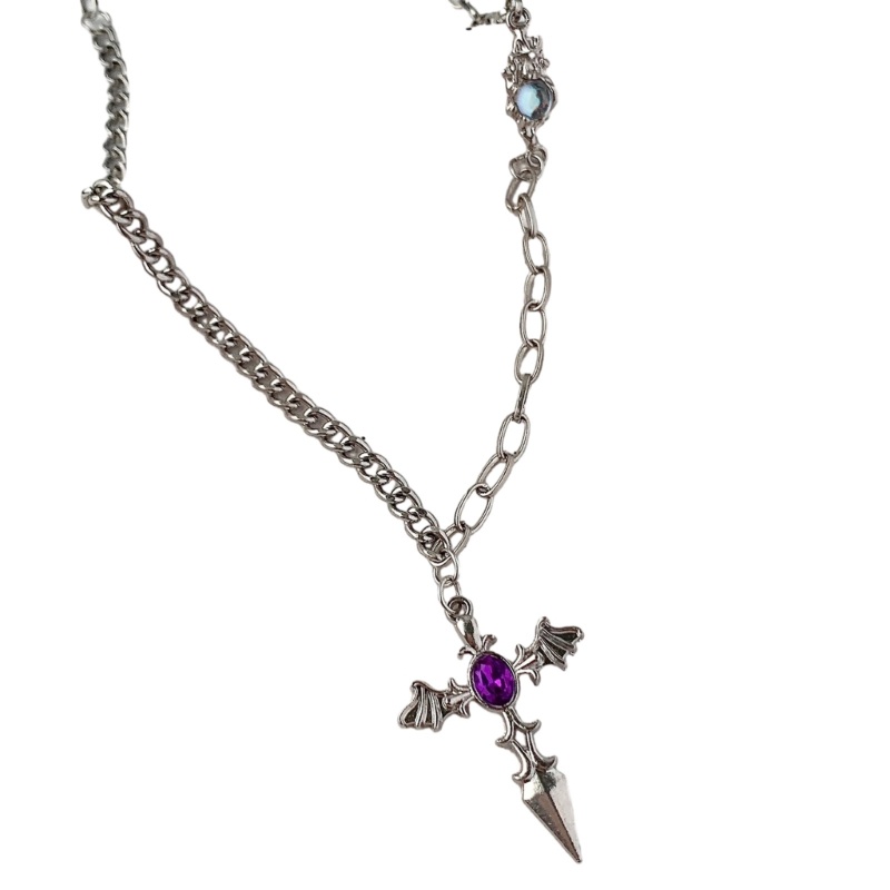 Vòng cổ Mặt Hình Thánh Giá / Mặt Trăng / Trái Tim Phong Cách Gothic Cổ Điển