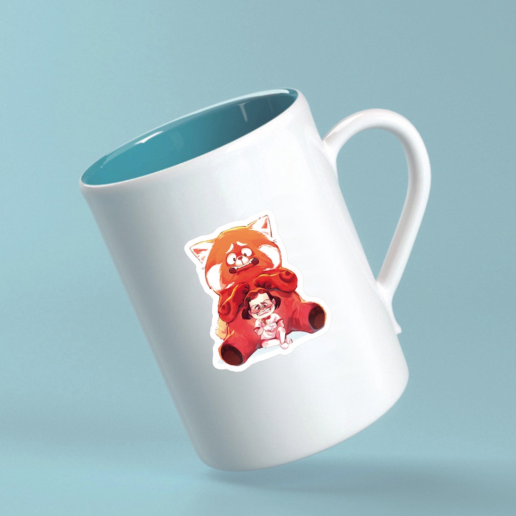 Set 50 Miếng Dán PVC Tự Dính Họa Tiết Hoạt Hình Trang Trí Sổ Tay