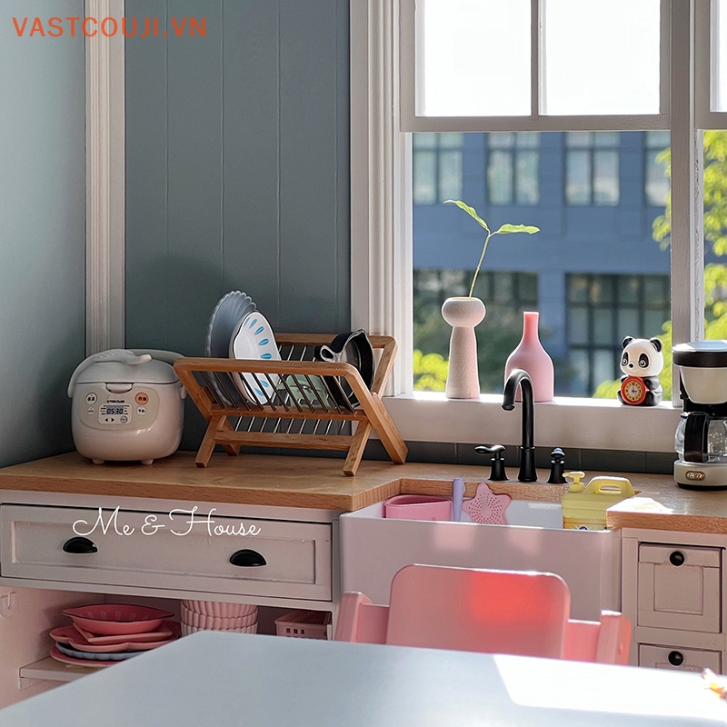 Khay Thoát Nước Mini Tỉ Lệ 1 / 6 Cho Nhà Búp Bê