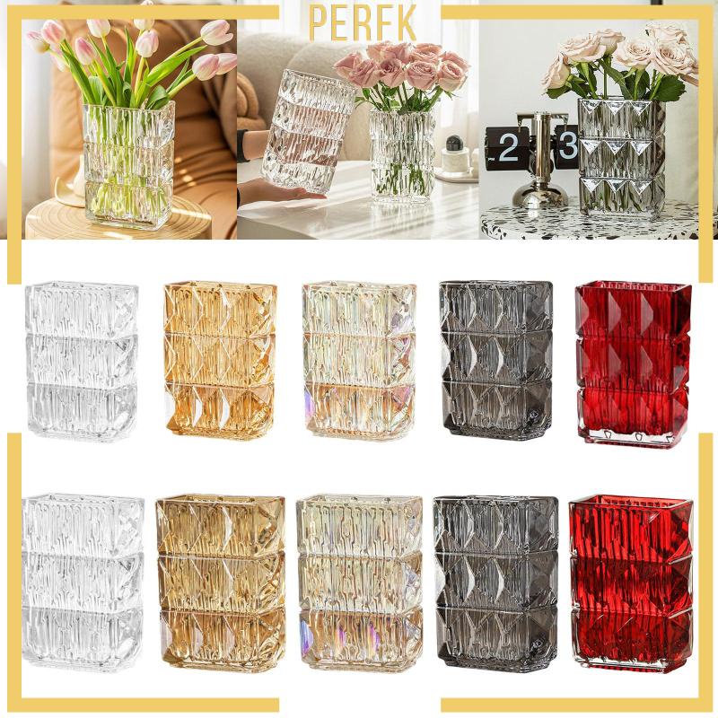 Kính Bình Hoa Bằng Thủy Tinh Dùng Trang Trí Phòng Khách