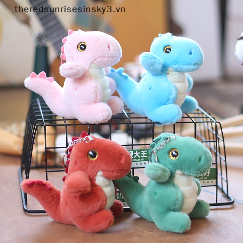 1 Móc Khóa Hình Khủng Long Nhồi Bông Dễ Thương