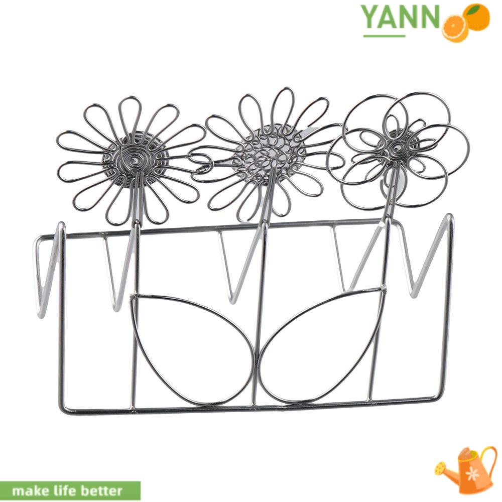 YANN1 Giá Đỡ Thẻ Danh Thiếp Bằng Kim Loại Siêu Bền Tiện Dụng