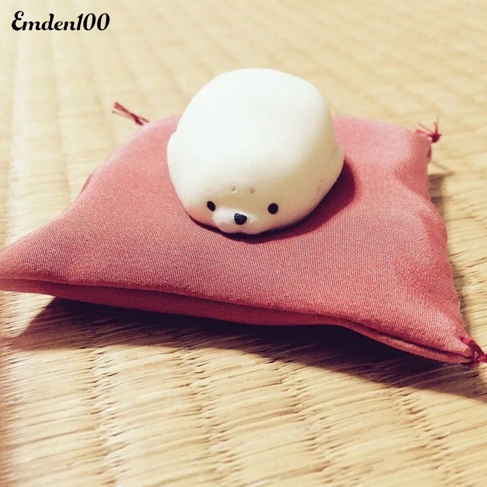 Đồ Chơi Con Dấu Mềm Màu Trắng Giúp Giảm Căng Thẳng