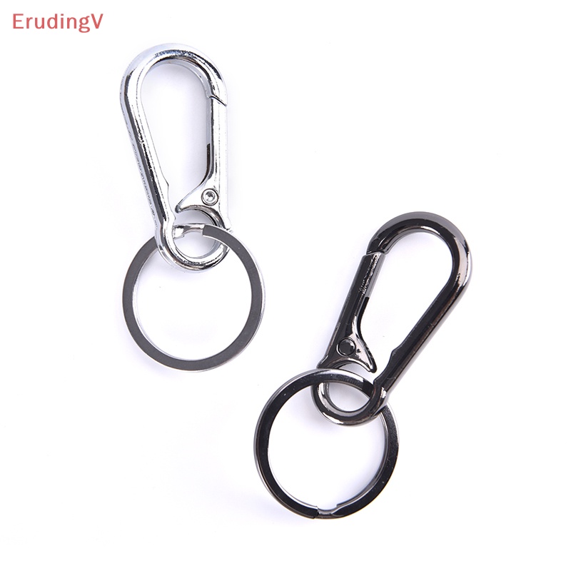 Bộ 2 Móc Khóa Kẹp Thắt Lưng Bằng Thép Không Gỉ Chống Thất Lạc