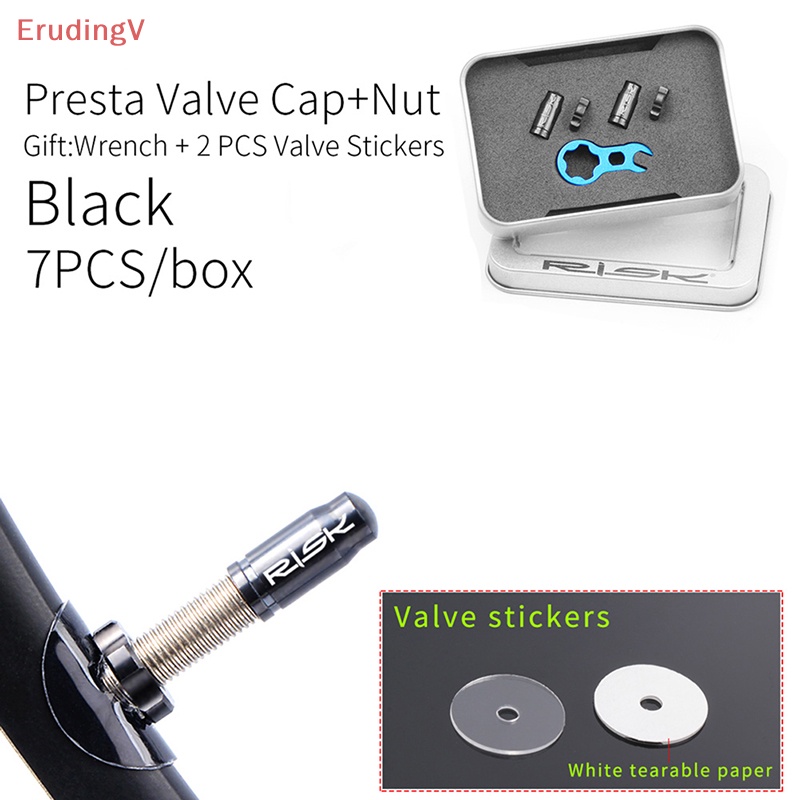 Nắp Van Bánh Xe Đạp Presta / Schrader Bằng Titan