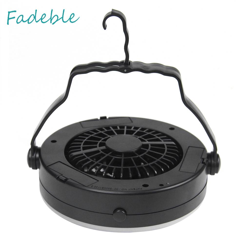 Quạt Treo Tích Hợp Đèn LED 3 Trong 1 Tiện Dụng Khi Đi Cắm Trại