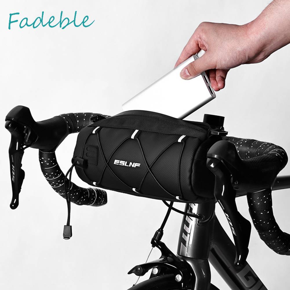 Túi Lưới Đeo Vai Nhiều Ngăn Màu Phản Quang Thời Trang Sang Trọng Cho Xe Đạp