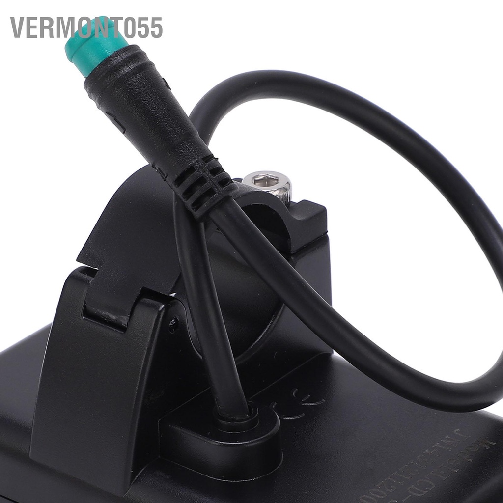 Vermont055 Xe Đạp Điện S866 Đồng Hồ Hiển Thị LCD Bảng Điều Khiển 24V 36V 48V Có Phích Cắm Chống Nước