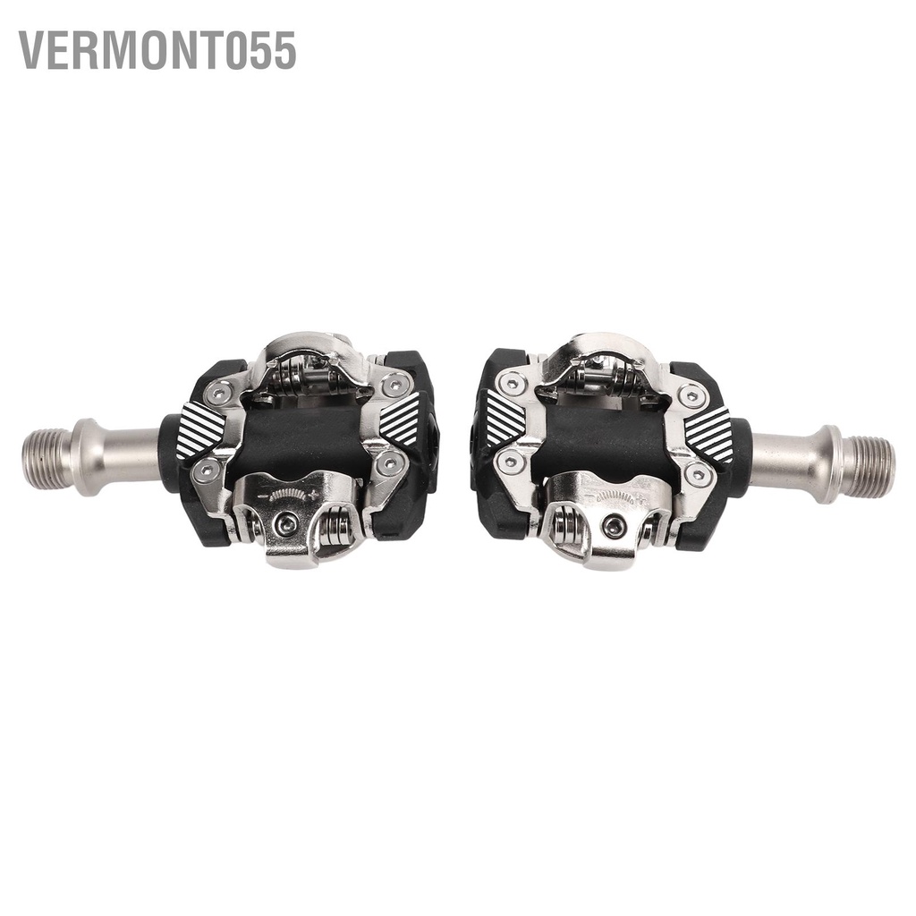 Vermont055 Xe Đạp Bàn Đường Bộ Tự Khóa Clipless Cho SPD Hệ Thống MTB