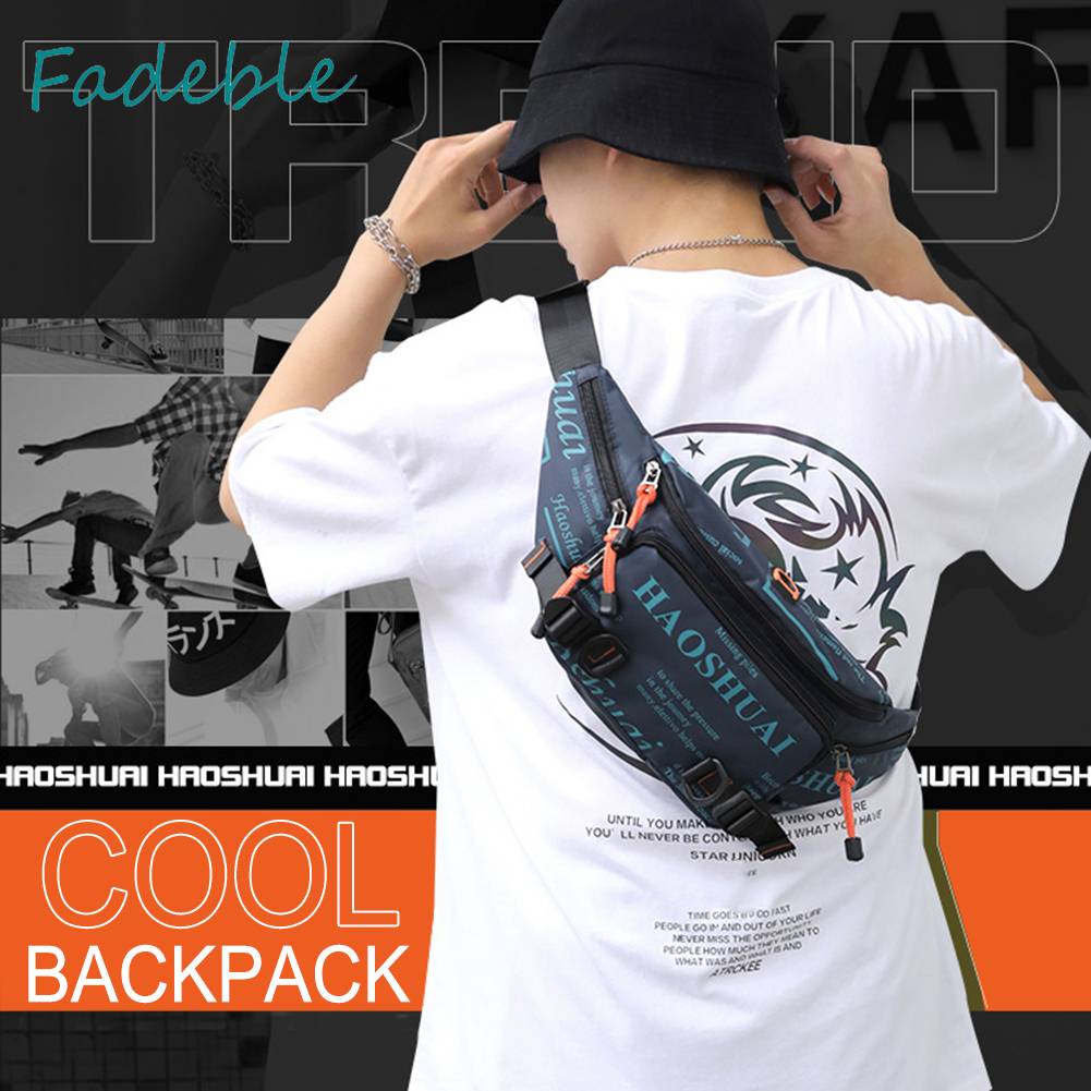 Túi Đeo Hông / Vai / Thắt Lưng Bằng Nylon Có Thể Điều Chỉnh Phong