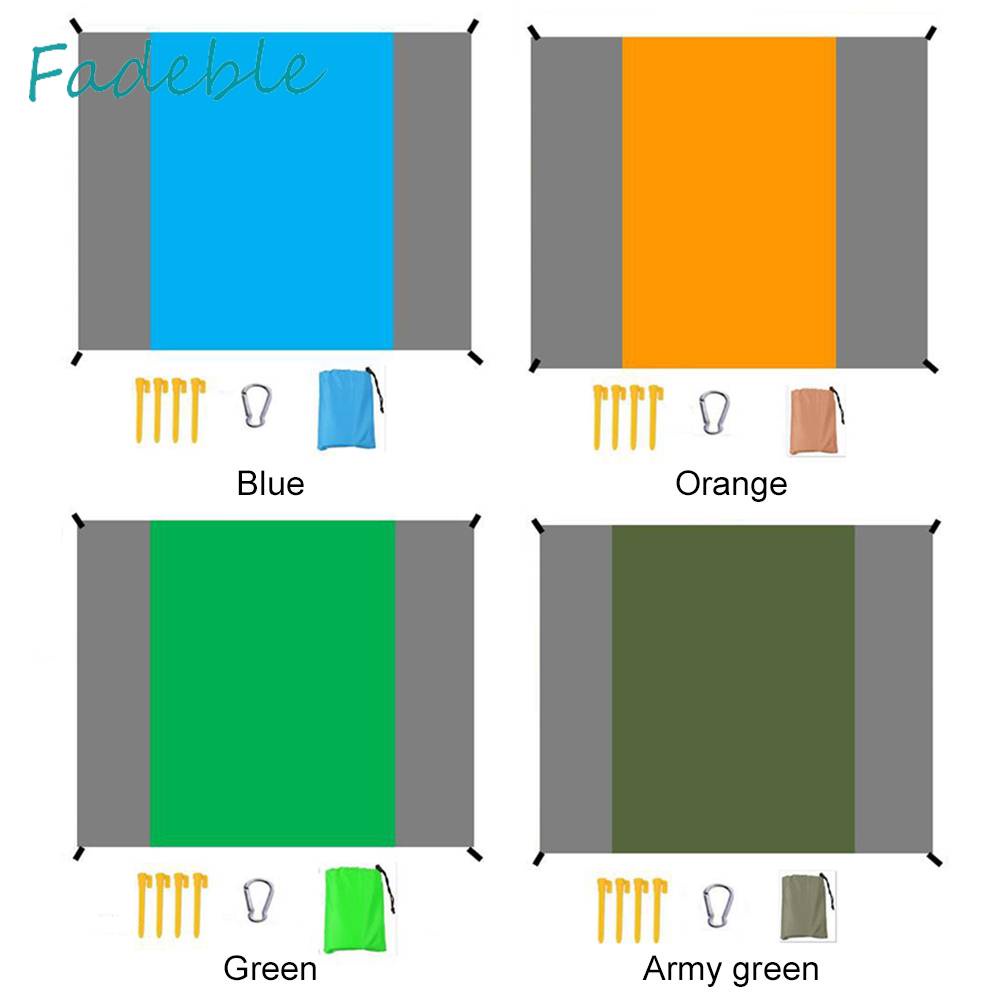 Thảm Trải Sàn Chống Bụi Bẩn Trọng Lượng Nhẹ Cho Cắm Trại Ngoài Trời