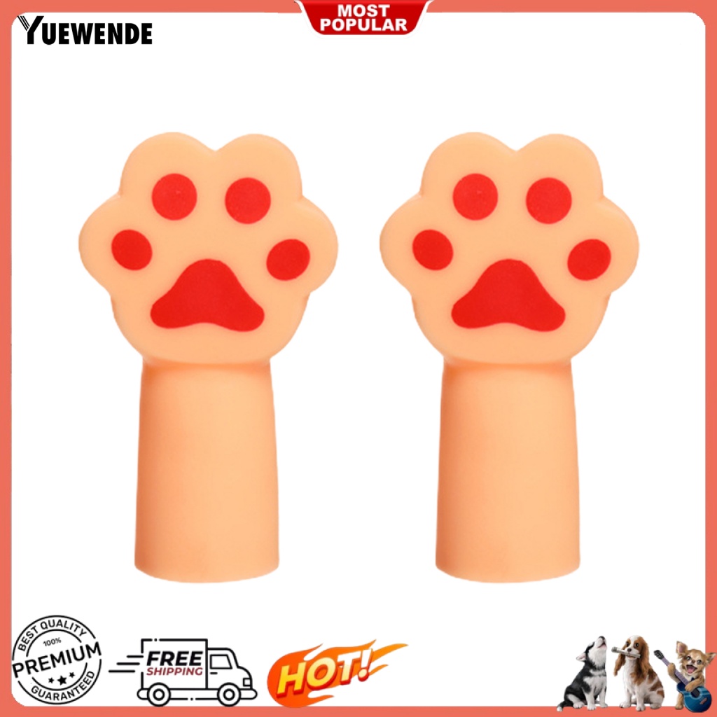 Set 2 Phụ Kiện Bằng Cao Su Mềm Linh Hoạt Cho Mèo Cưng