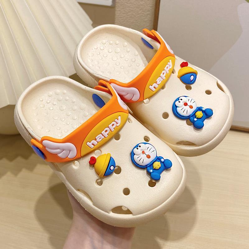 Dép Đi Trong Nhà Chống Trượt Họa Tiết Hoạt Hình Doraemon Đáng Yêu Cho Trẻ Em