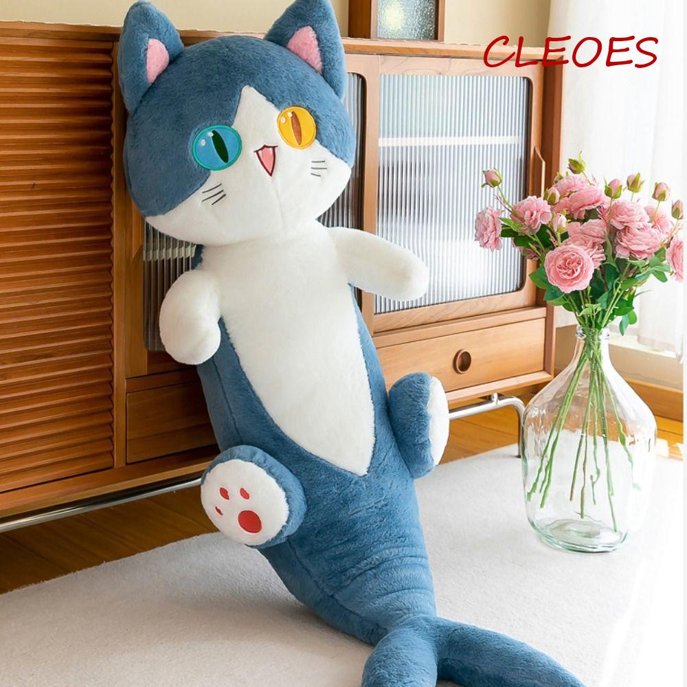 CLEOES Thú Nhồi Bông Hình Cá Mập Mềm Mại Dễ Thương Trang Trí Nhà Cửa