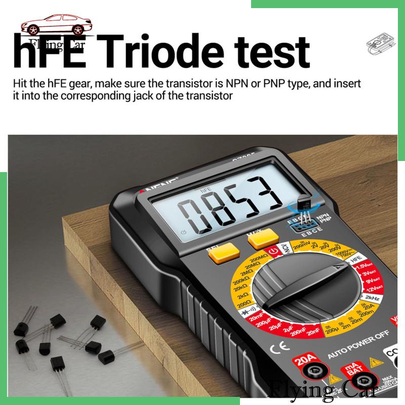 Vôn Kế Kỹ Thuật Số DC Không Tiếp Xúc Có Màn Hình LCD