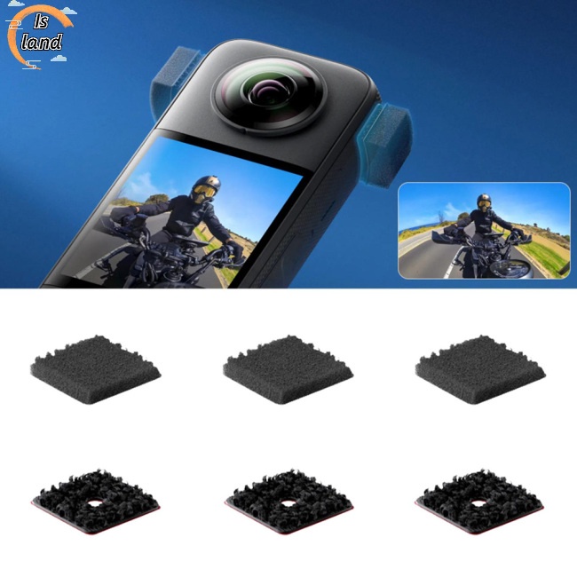 Set 6 Miếng Xốp Chắn Gió Giảm Tiếng Ồn Cho Camera X3