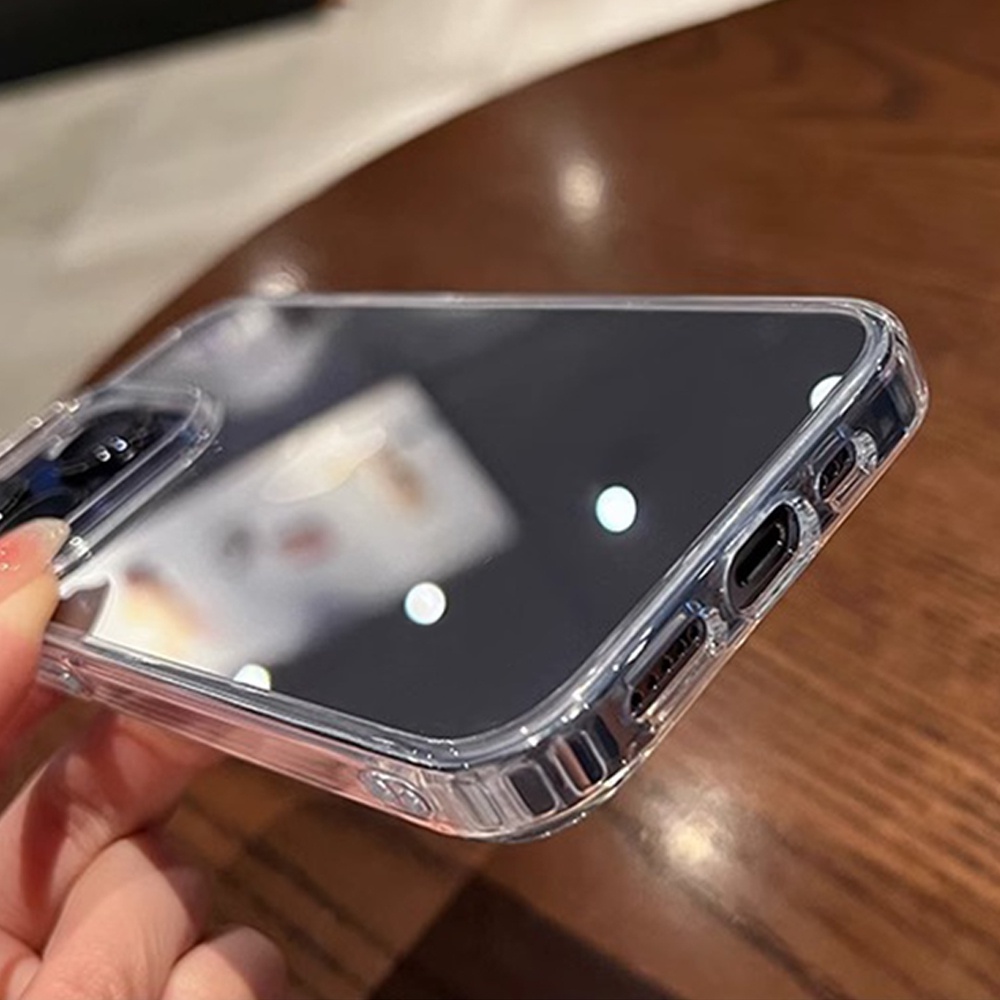 Ốp Điện Thoại TPU Mềm Trong Suốt Chống Sốc Chống Bụi Cho IPhone 14 13 12 11 Pro Max X XR 8 7 Plus