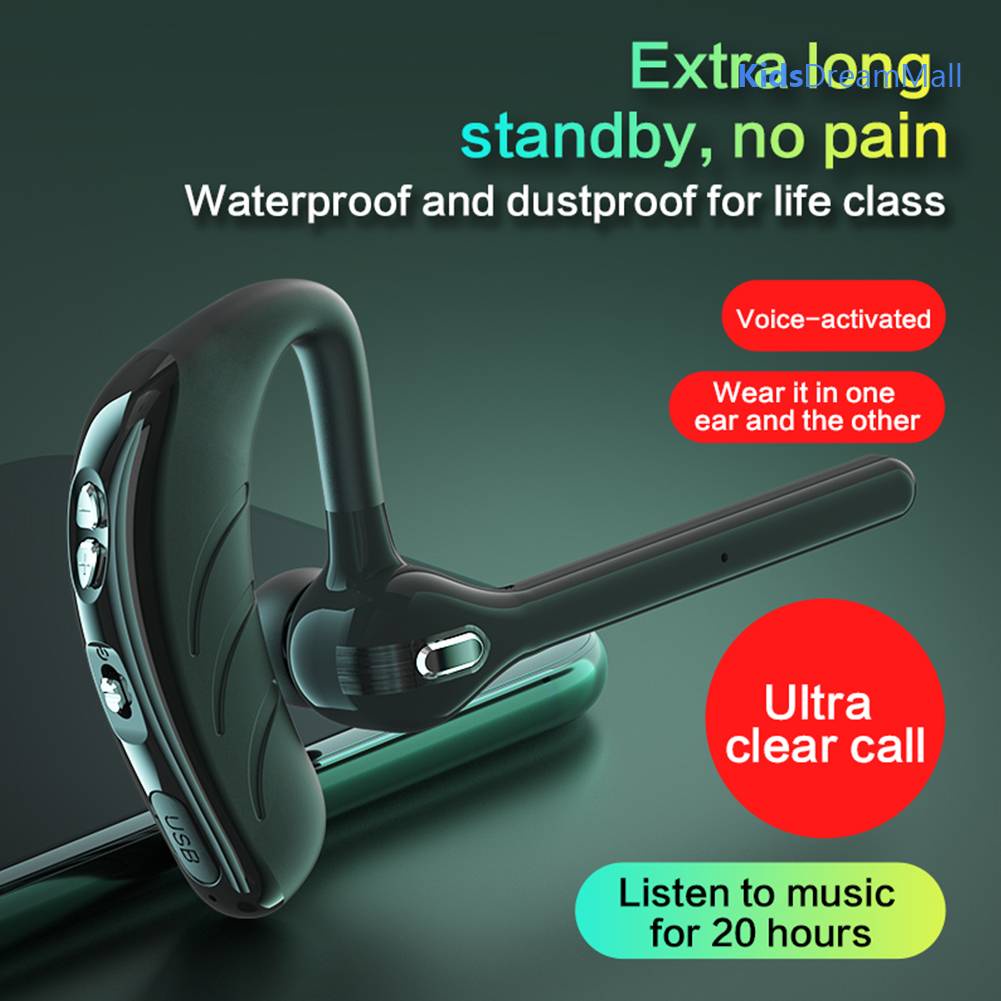 Tai Nghe Bluetooth 5.1 P13S Móc Vành Tai Chống Ồn