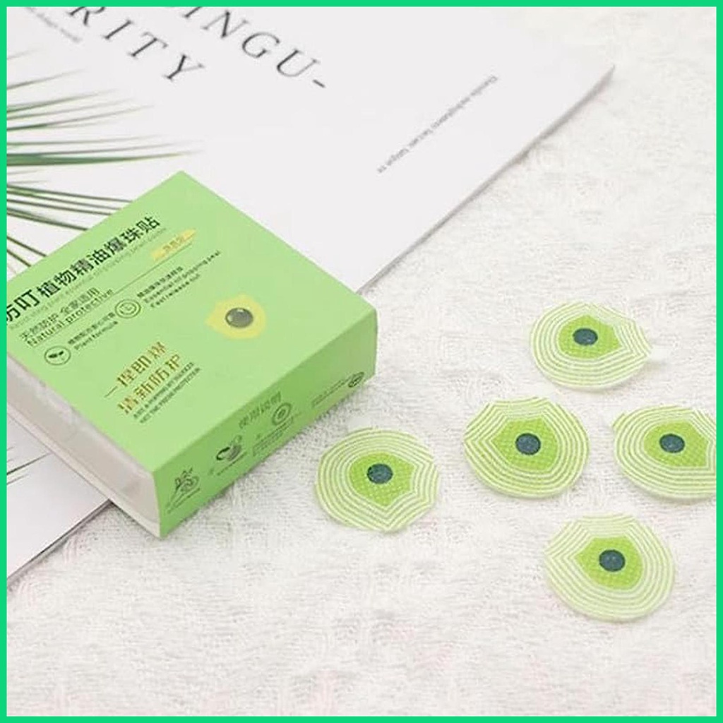 Set 10 Miếng Vá Hạt Chống Ngứa Đa Năng Dùng Ngoài Trời