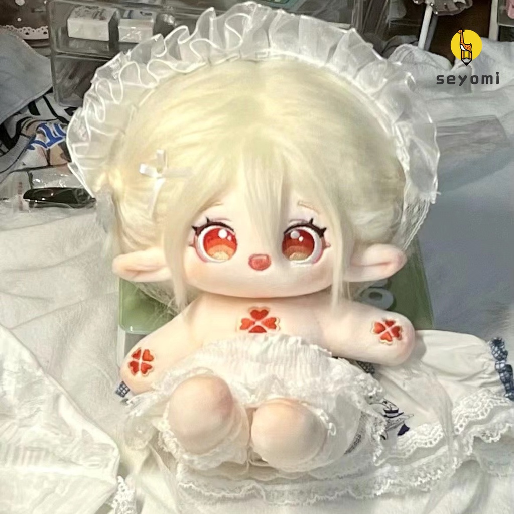 Búp Bê Nhồi Bông Hình Nhân Vật Hoạt Hình Genshin Va Chạm Klee Plushie Dễ Thương 20cm