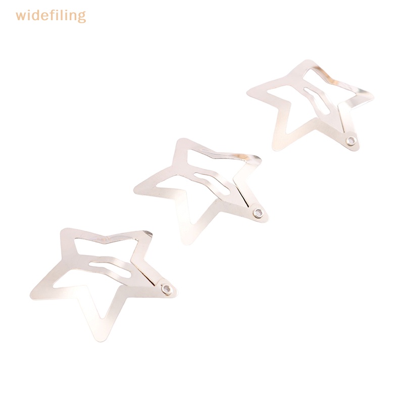 Bộ 4 Kẹp Tóc Họa Tiết Ngôi Sao Màu Sắc Thời Trang