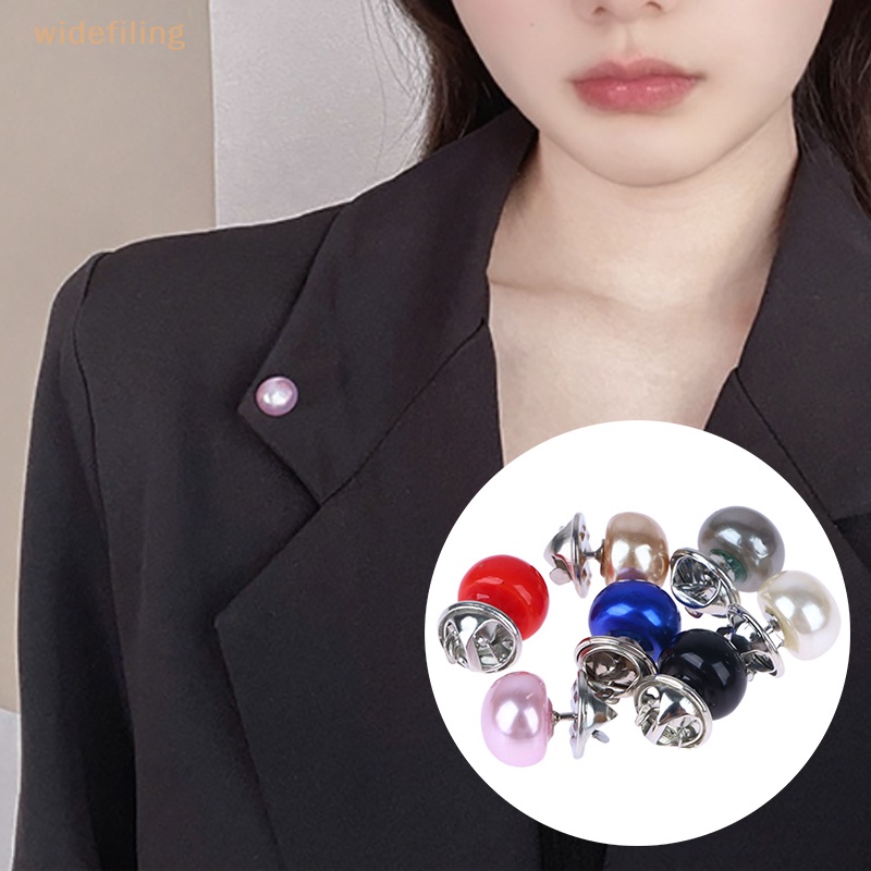 Bộ 6 Ghim Cài Áo Đính Ngọc Trai Nhân Tạo Dành Cho Nữ