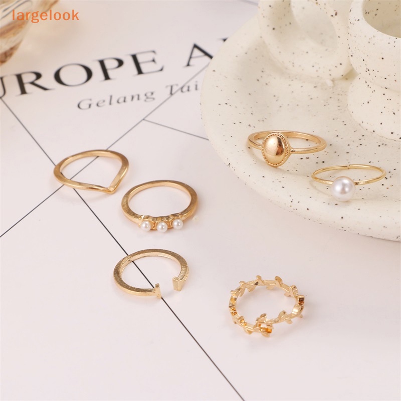 Set 6 Nhẫn Đeo Khớp Ngón Tay Phong Cách Bohemian Cổ Điển Dành Cho Nữ