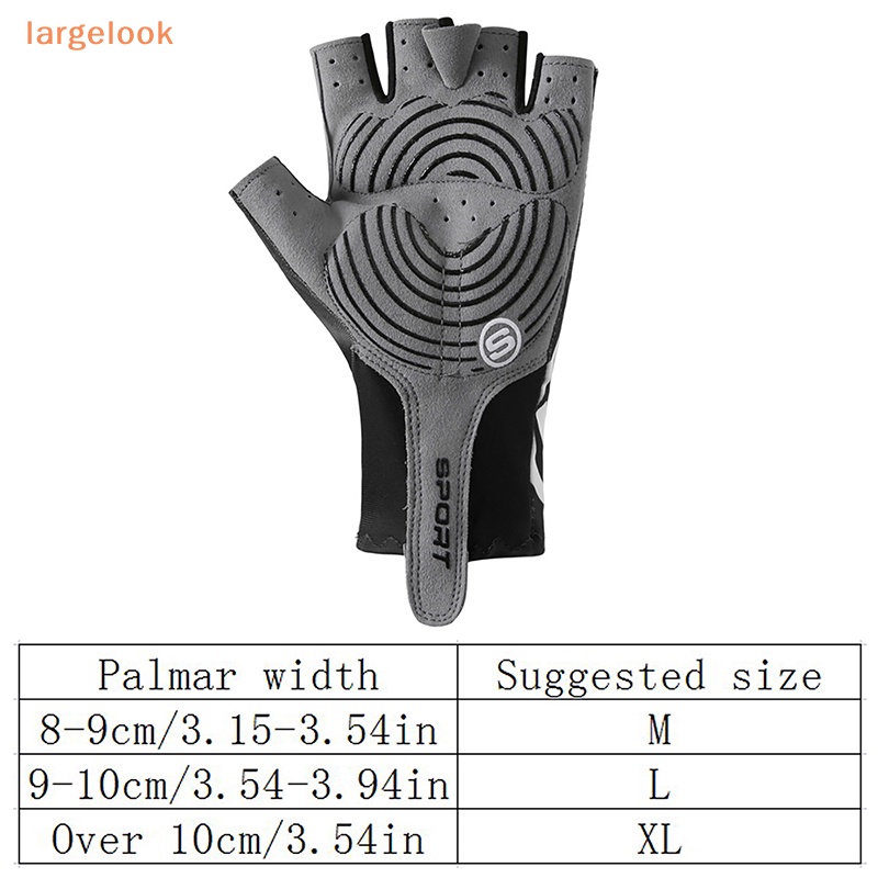 1 Đôi Găng Tay Xe Đạp Nửa Ngón Chống Trượt