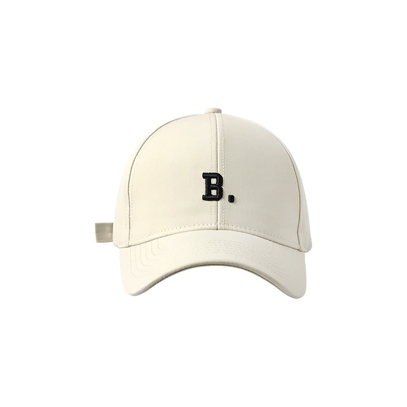 Mũ Lưỡi Trai Cứng Thêu Chữ Phong Cách Hàn Quốc Thời Trang Xuân Hè Cho Nữ