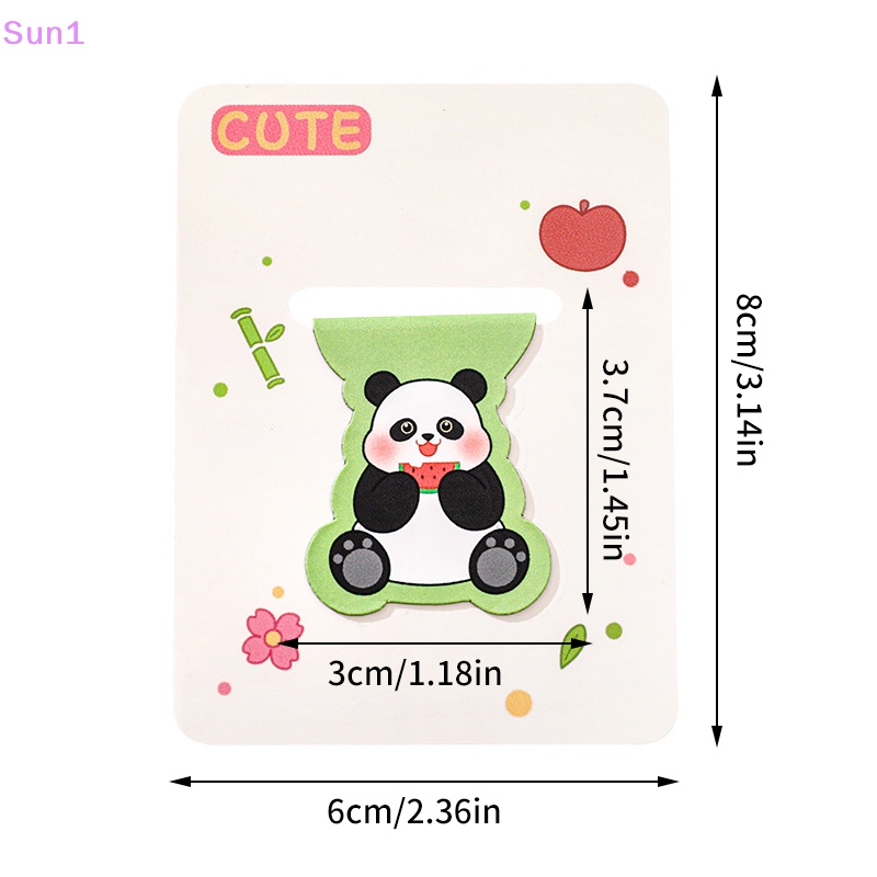Thẻ Đánh Dấu Trang Sách Từ Tính Hình Gấu Trúc Hoạt Hình Sun1 &gt; Sun1 &gt; Đáng Yêu Sáng Tạo