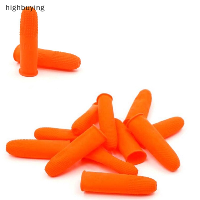 Bộ 100 Bọc Ngón Tay Bằng Cao Su Mới