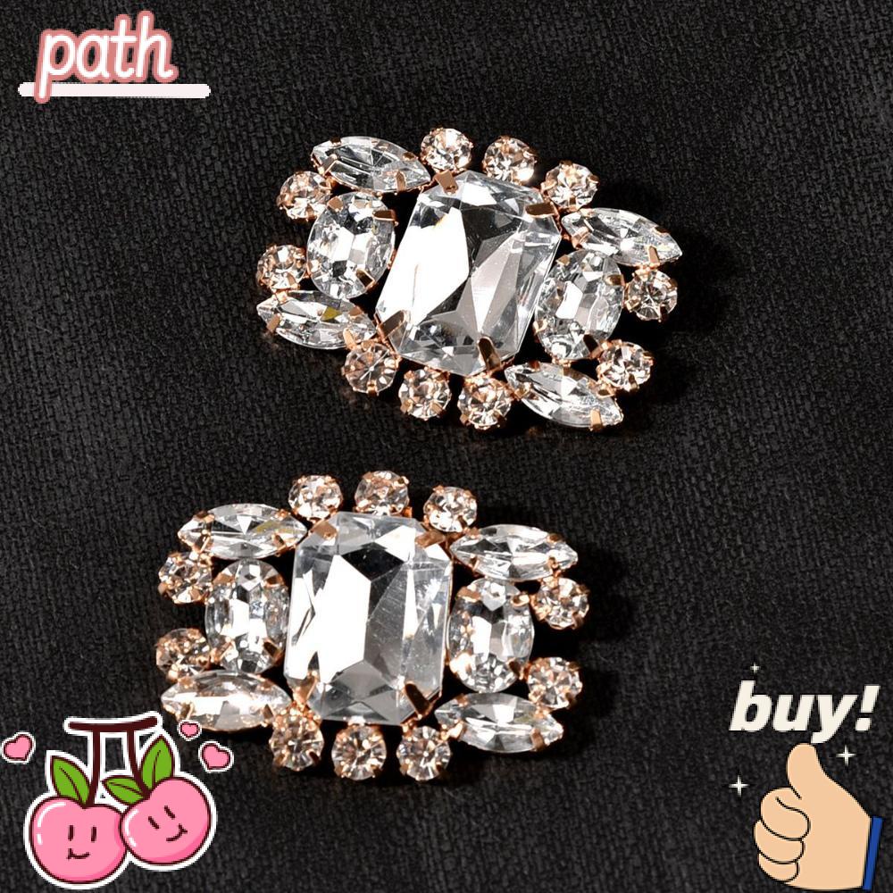 PATH 1 Khóa Kẹp Trang Trí Giày Cao Gót Cho Cô Dâu