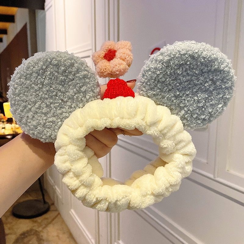 Băng Đô Cài Tóc Chống Trượt In Họa Tiết Hoạt Hình Phong Cách Hàn Quốc Dễ Thương Thời Trang Cho Học Sinh